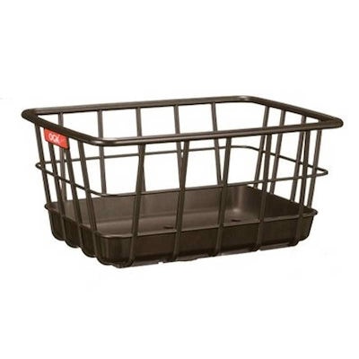 他サイト： OGK　リヤバスケット チューブパイプリヤバスケット(幅350x高さ210x奥行485mm/コゲチャ)　RB-020の商品画像