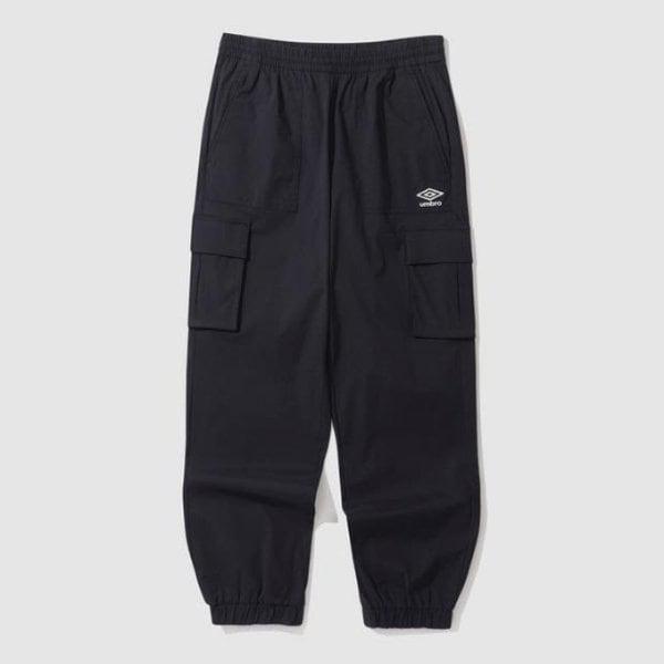 パンツ CQK UP323SPT91-BLK アクティブストレッチカーゴジョガーパンツ BLACK