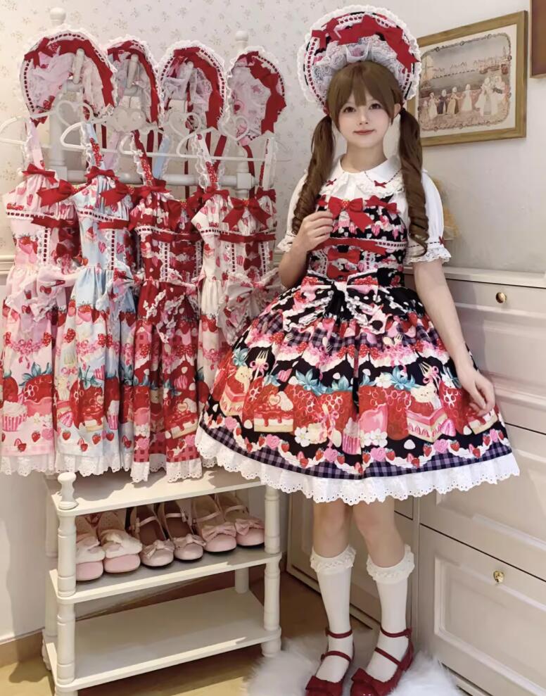 【新作登場 最安値!】35ロリータ 熊と菓子メイド服ワンピース　 ゴスロリ コスプレ メイド服 コスチューム 文化祭 学園祭 衣装 仮装 ハロウィン おすすめ 可愛い 日常　写真　舞台　花嫁