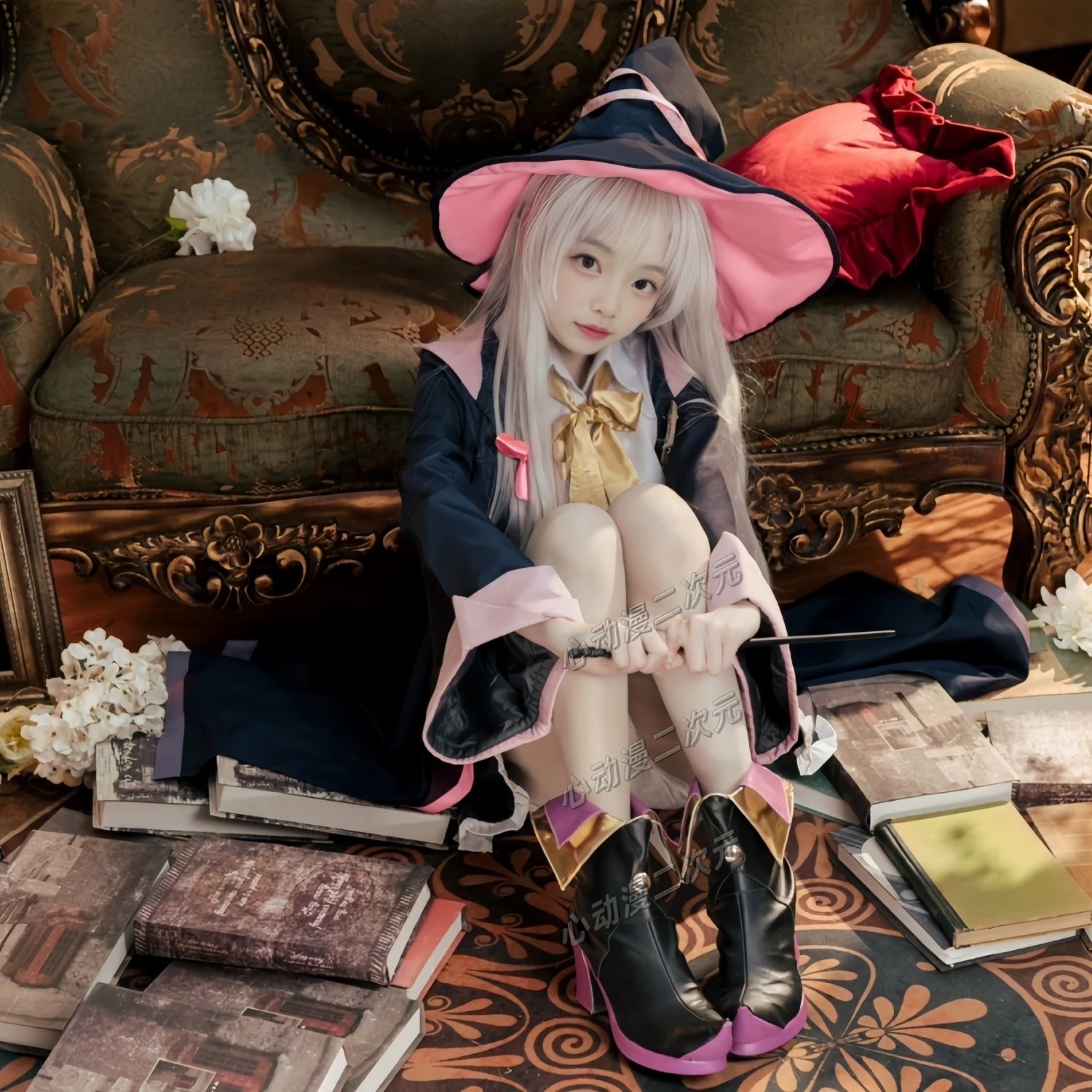 魔女の旅エレナcos服魔法魔女コスプレアニメ二次元キャンパス風女c服セット