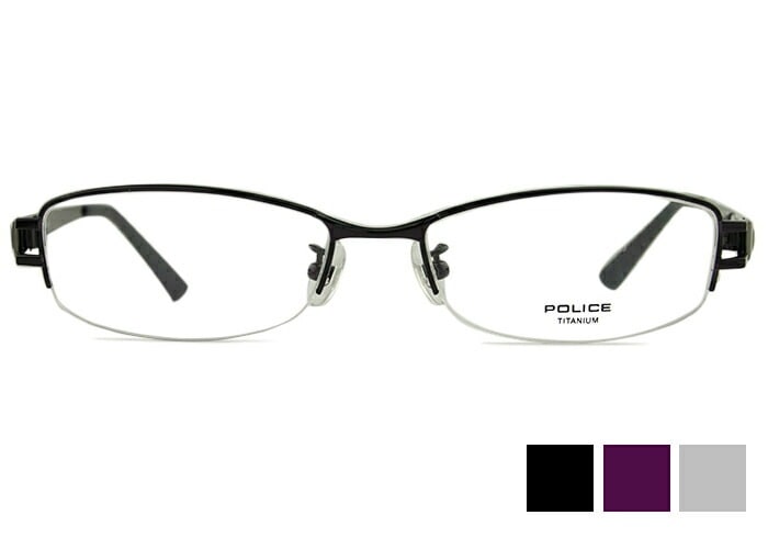 ポリス POLICE vpl420j 3color メンズ 紳士 ナイロール チタン めがね メガネ 眼鏡 po5
