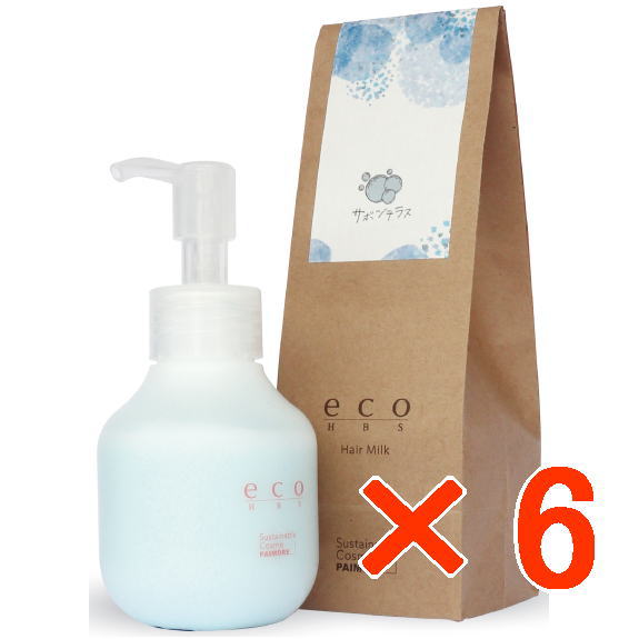 【送料無料】 パイモア エコエイチビーエス ヘアミルク 80g サボンテラス 【6個セット】／ 美容室専売品　ヘアミルク 6,955円