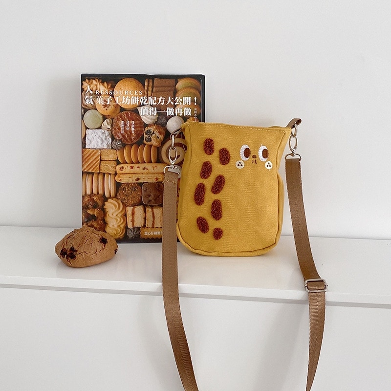 カートゥーン ズックバッグミニ ショルダーバッグ うんどう レジャー スマホポーチミニバッグLB52