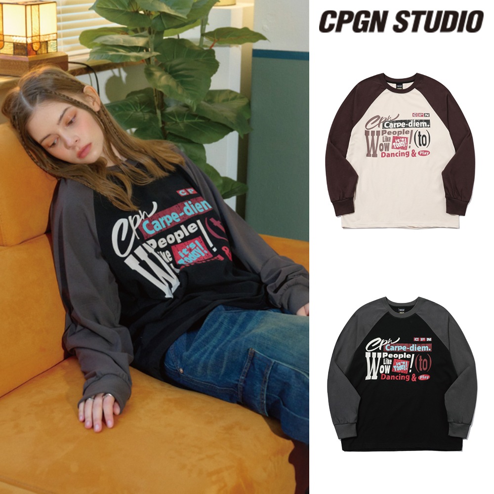 【CPGN STUDIO】 Carpediem Raglan Long Sleeve