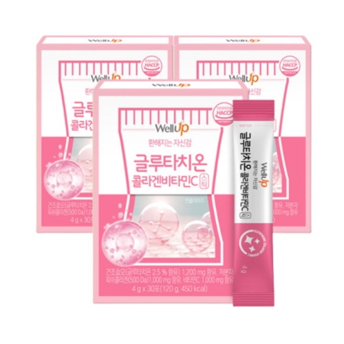 グルタチオン 低分子コラーゲンビタミンC 粉末スティック 30p,3個/ パウダースティック 美肌効果 30本入り 簡単摂取 肌の健康 内側からの美容ケア/抗酸化作用 コラーゲンサプリ