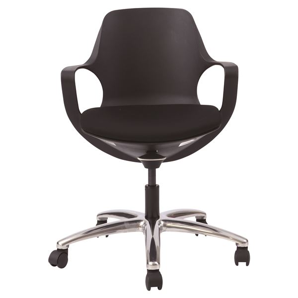 オフィスチェア 背面：POGOチェア 背面：ブラック/座面：ブラック 組立品