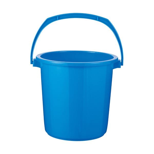 （まとめ）ティーワールド ホームバケツ 10型10L 1セット（5個）（フタ別売）[x5セット]