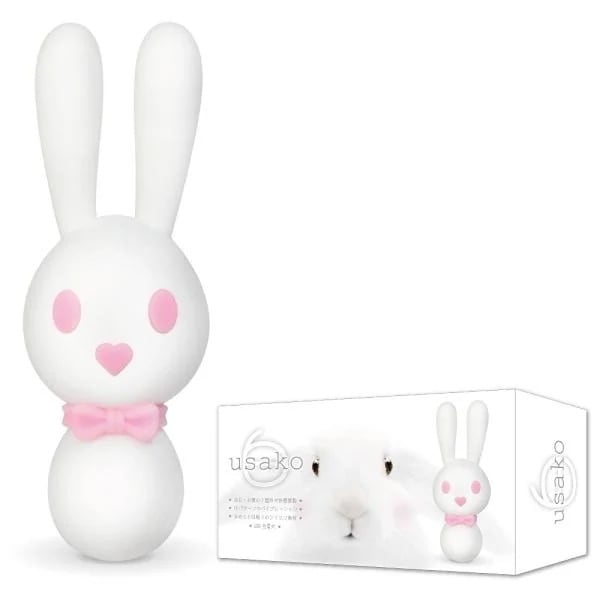 マッサージ器 小型 女性 デンマ バイブラブ 肩こり バイブ 電マ 白うさこマッサージ器 USB充電式