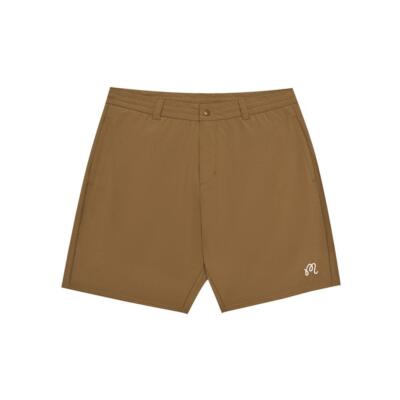 Malbon Golf [バケーションクラブ] トニーノ ハイブリッド ショート ソリッド ダークカーキ (メンズ)