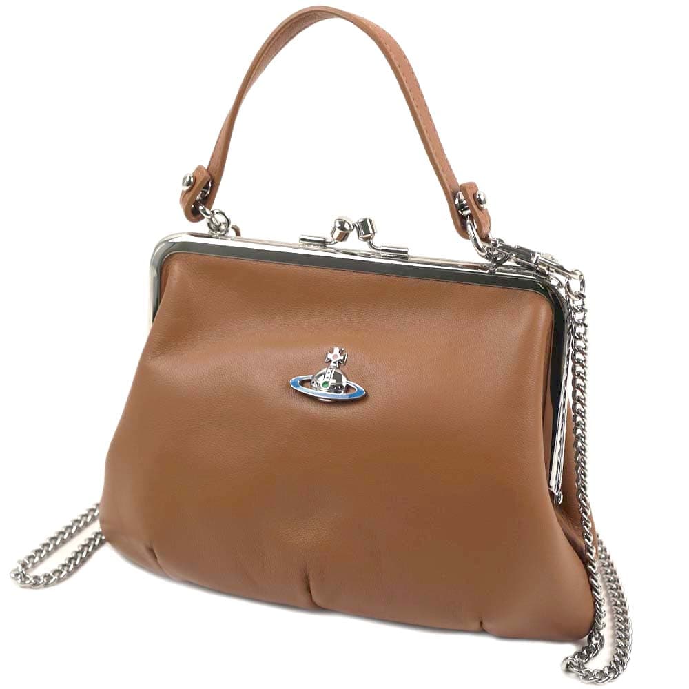 ヴィヴィアンウエストウッド バッグ がま口 2WAY チェーンショルダーバッグ ハンドバッグ TAM Vivienne Westwood 52020003-L001L-D405