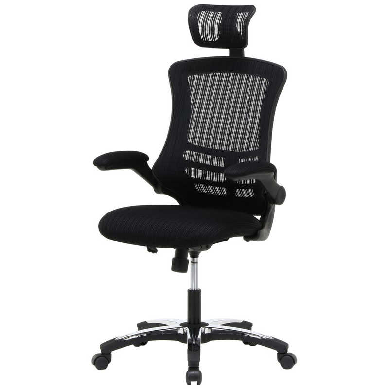 不二貿易　アームアップチェアー マスターI＿Count BK　82530