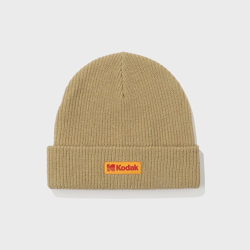 コダックアパレル ビーニー ベージュ カラー プラス