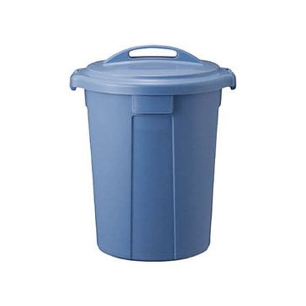 （まとめ）TRUSCO PPペール丸型 本体45L ブルー TPPM-45-B 1個（フタ別売）5セット