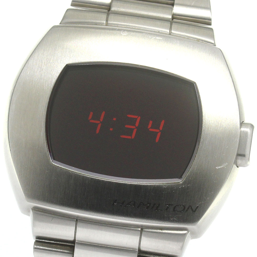 ハミルトン HAMILTON H524140 PSR パルサー クォーツ メンズ 保証書付き_847783【中古】 50,160円