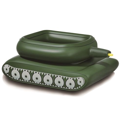 戦車型浮き輪 フロート(小110CM) こども用 浮輪 うきわ 水鉄砲付 ウォーターシューター バトル 射撃対戦 ユニーク 船 ボート 夏 プール 海 浮く 海水浴 川遊び 水遊び ビーチ 水遊びグッ