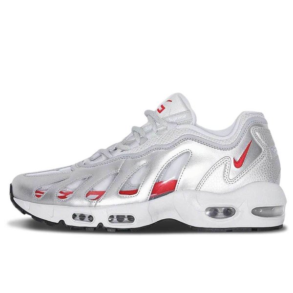 シュプリームエアマックス96メタリックシルバー 29.5cm SupremeNike Air Max 96MetallicSilver CV7652-001
