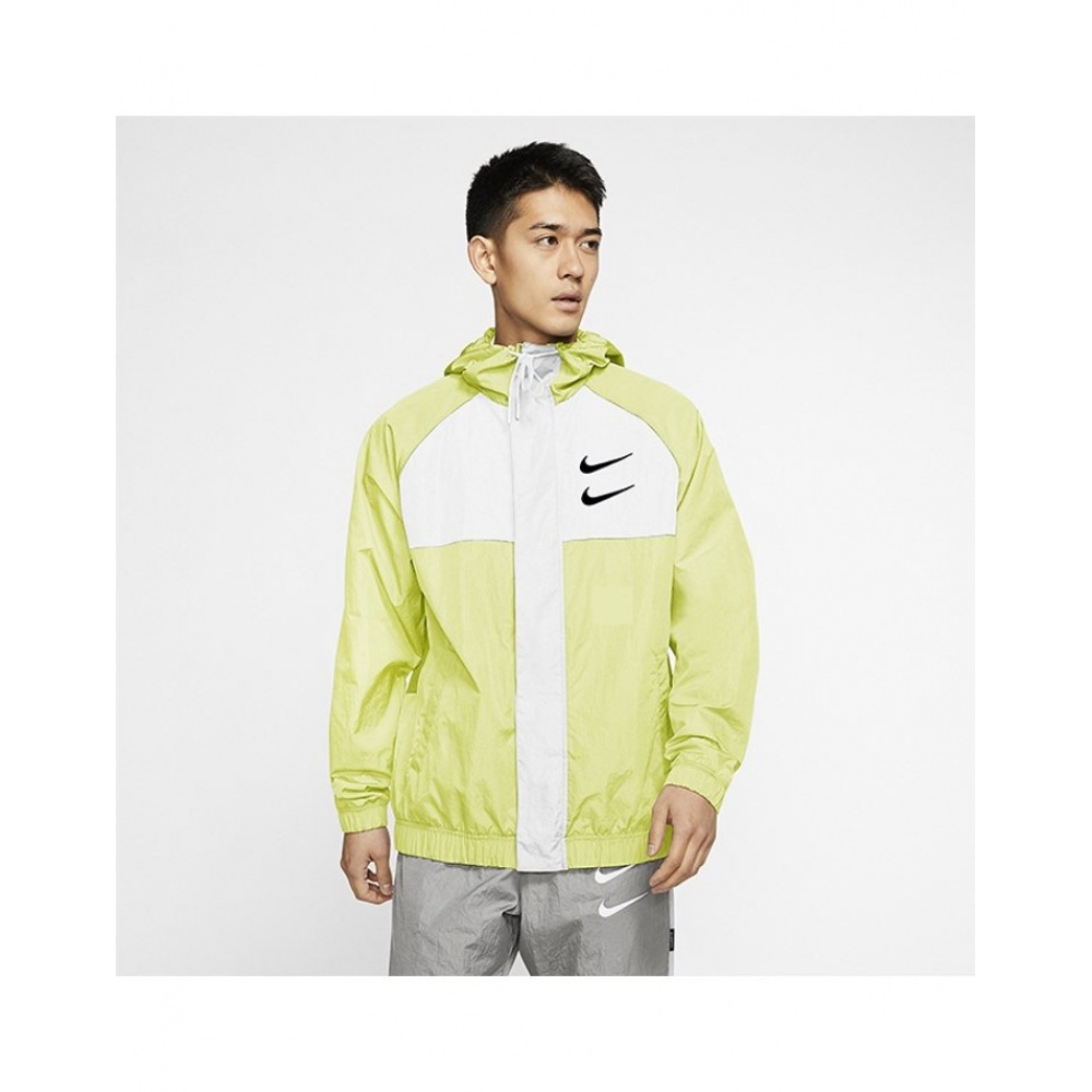 ナイキ NSW スウッシュウーブンフード付きジャケットボルト