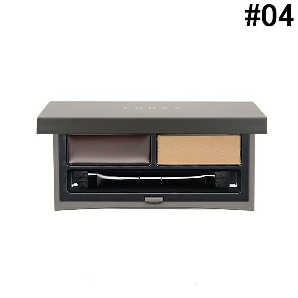 正規品THREE スリー アドバンストアイデンティティ ブラウシェーピングデュオ04