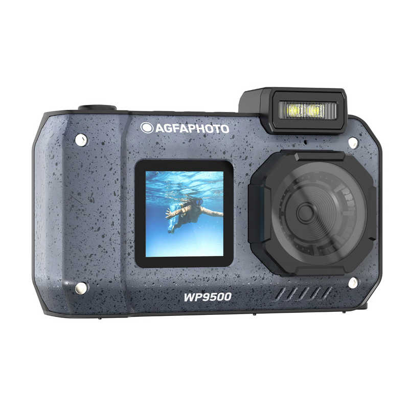 AGFA　PHOTO デジタルカメラ ［防水＋防塵］ ブラック　WP9500BK
