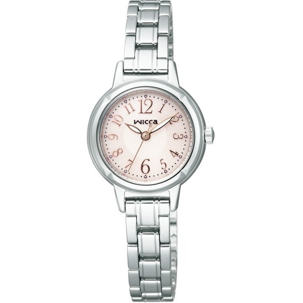 KH9-914-91 wicca (ウィッカ) ソーラーテック腕時計 (レディースウォッチ)