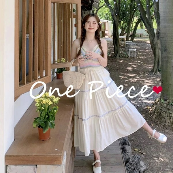 リゾートワンピース 大人可愛い 夏ワンピース リゾートワンピ ワンピース 白ワンピース ハワイ ハワイアン 沖縄 夏 ノースリーブ レディース サマー ロングワンピ 体型カバー 海外旅行 小柄 おし 4,870円
