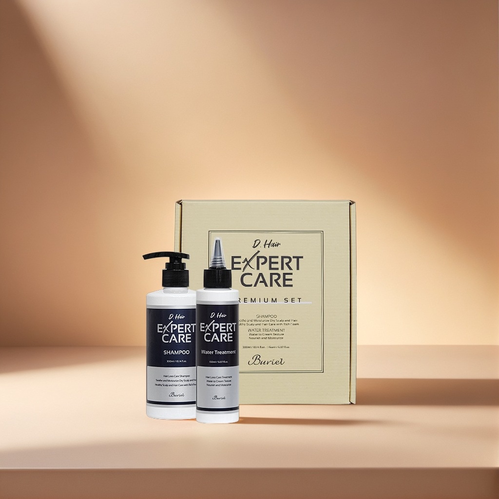 Buriel ディ ヘアエキスパートケアプレミアムセット（シャンプー350ml+トリートメント150ml) 韓国コスメ, 美容液, スキンケア, 人気アイテム, 肌ケア