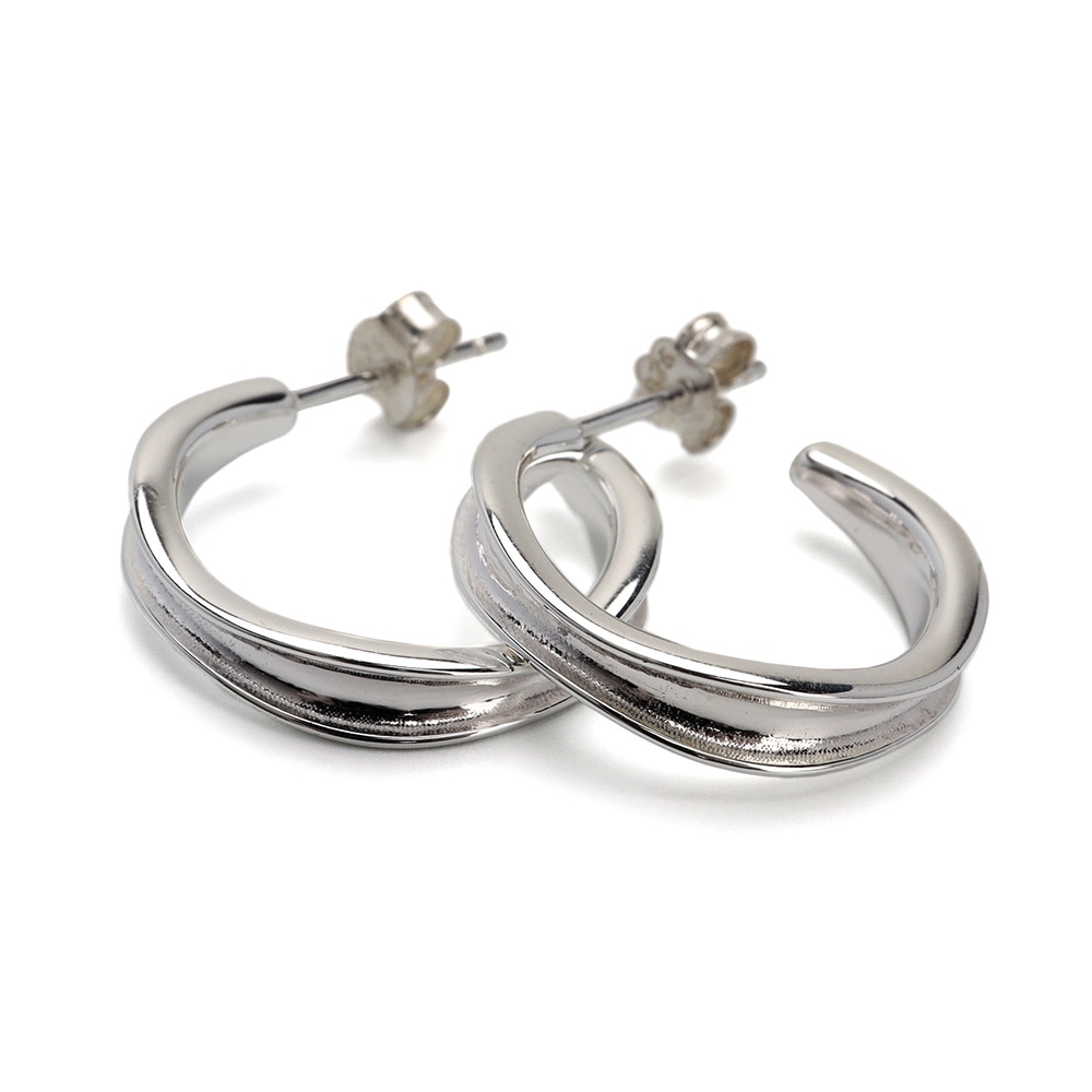 シルバー925 ボーンカフピアス [ce365]