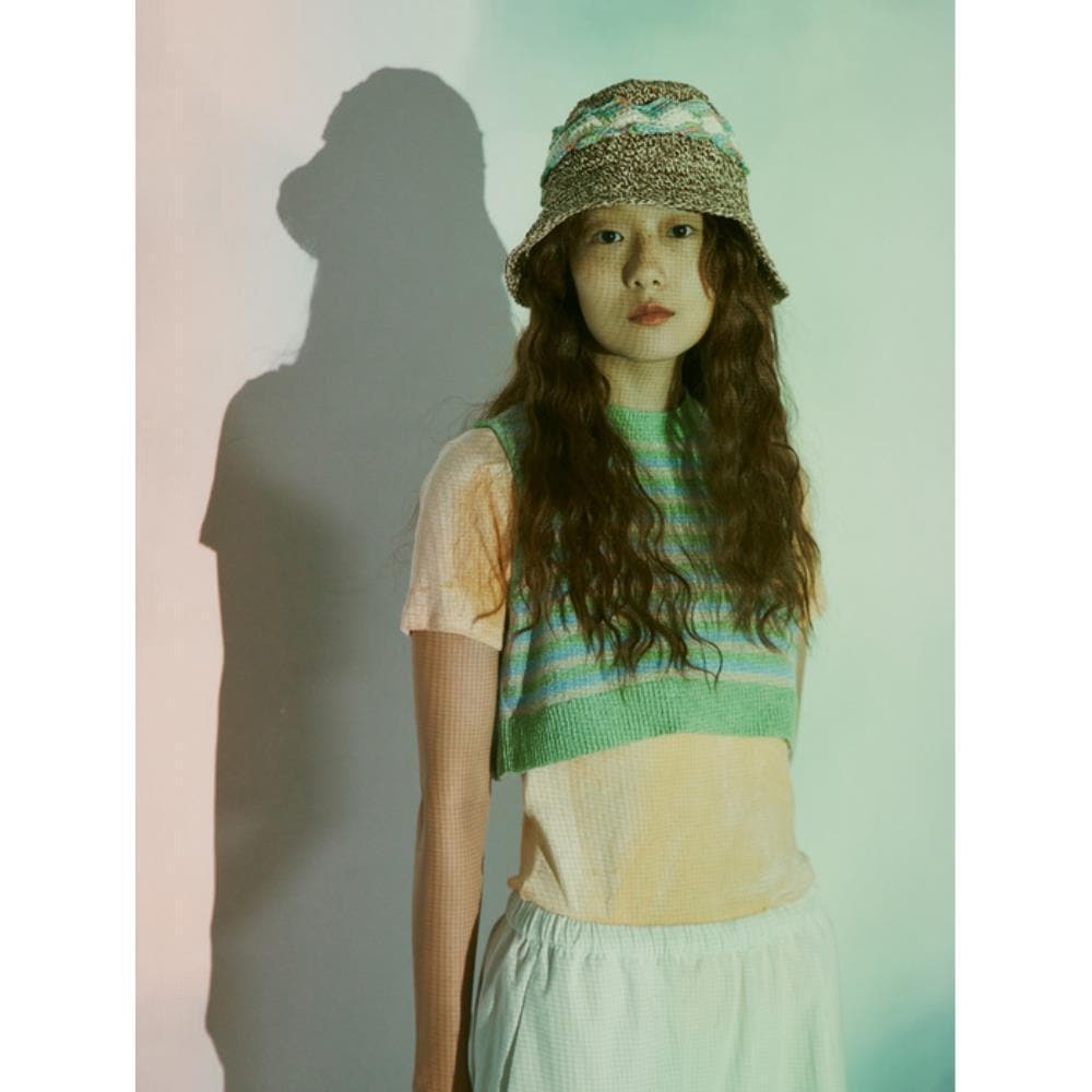 MISU A BARBE JEWEL BUCKET BROWN