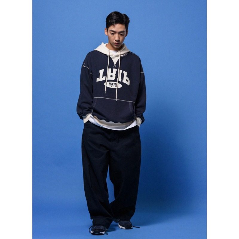 [韓国ブランド] TRAVEL / MILL TWILL BALLOON PANTS 4color ワイドパンツ