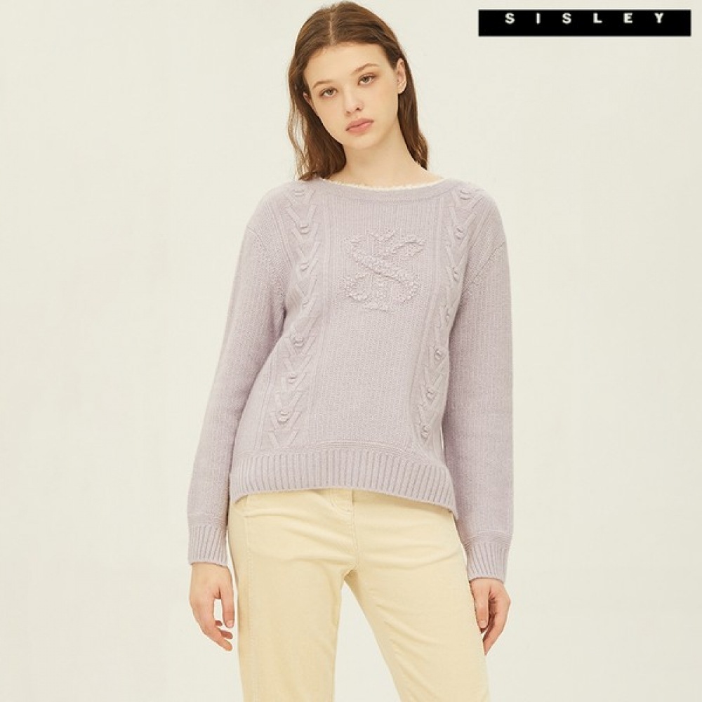(シスレー) シスレーボートネックケーブルニット SAKP36261_LV 10,697円