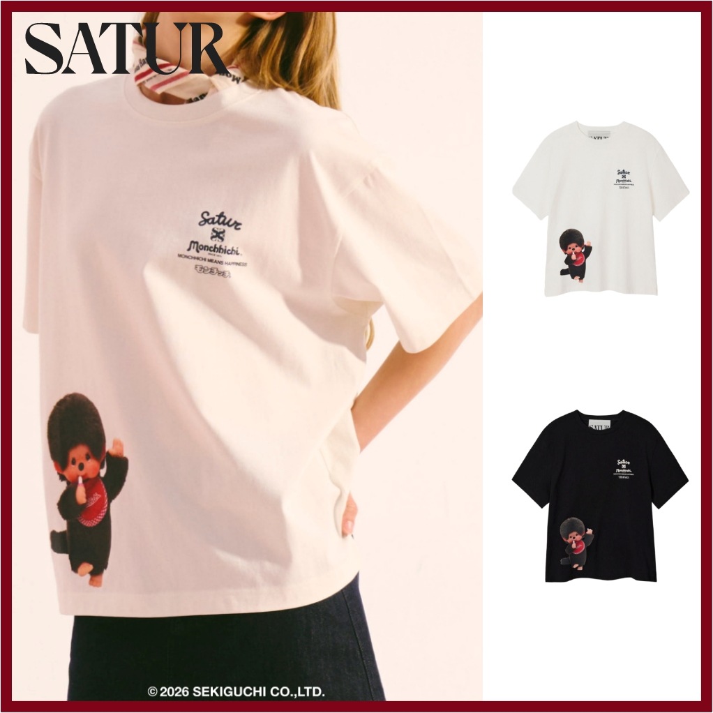 Satur X Monchhichi Happiness T-Shirt
