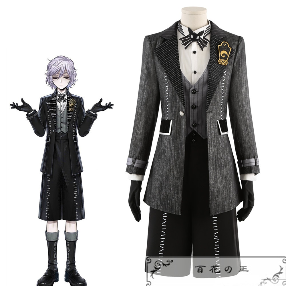 ツイステ Lost in the book ナイトメアースーツ 始まりのハロウィーン ヴィル Vil コスプレ衣装 コスチューム