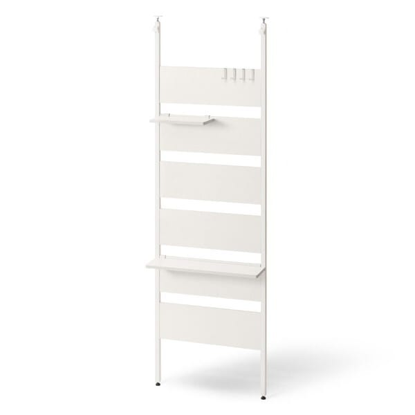 WLR-HT62 ホワイト ウッドウォールラック ハーフ棚板付き メーカー直送