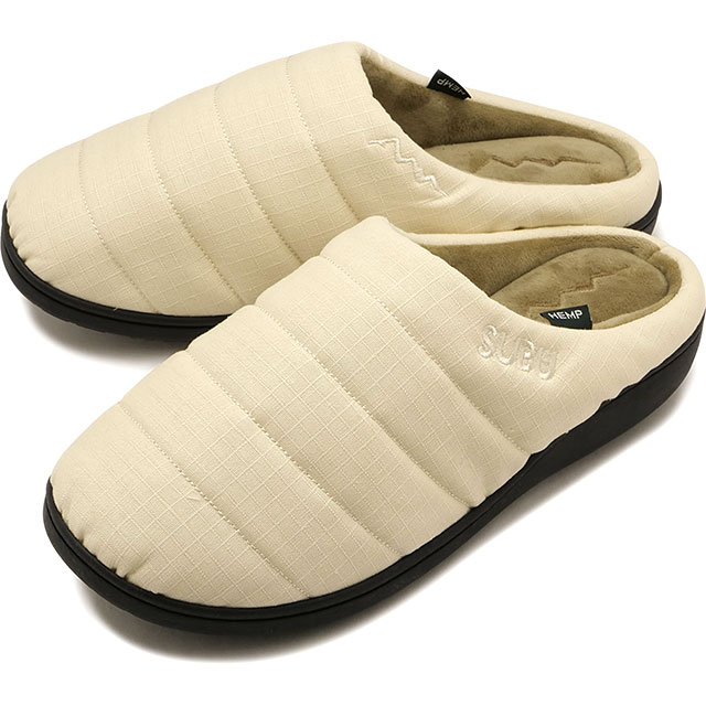 コラボ クロッグサンダル スブ ヘンプ リップストップ [792-5993005-414] メンズ・レディース 靴 冬用 キャンプ アウトドア ベージュ NATURAL 正規取扱店