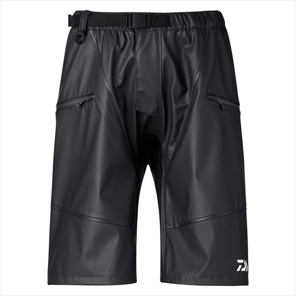 ダイワ レインウェア DR-6426P PUオーシャンレインハーフパンツ ブラック XL