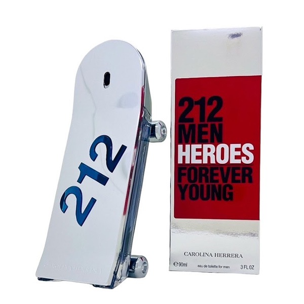 キャロライナ ヘレラ 212 メン ヒーローズ フォーエバー ヤング EDT SP 90ml