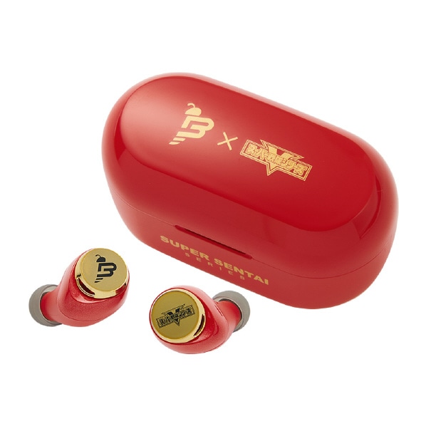 完全ワイヤレスイヤフォン 【スーパー戦隊シリーズコラボ】 TE-D01V-SSS