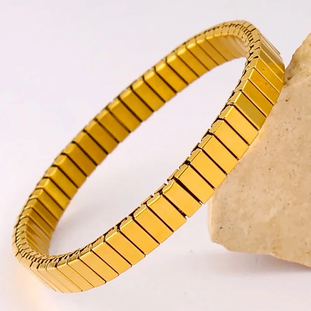 ゴールドエキスパンダー ステンレス バングル 金色 腕輪 手首 アクセサリー フリーサイズ 腕 ブレスレット 固定型 リング プレゼント 男性 女性 ギフト 父の日 伸縮 stv00-00038xx