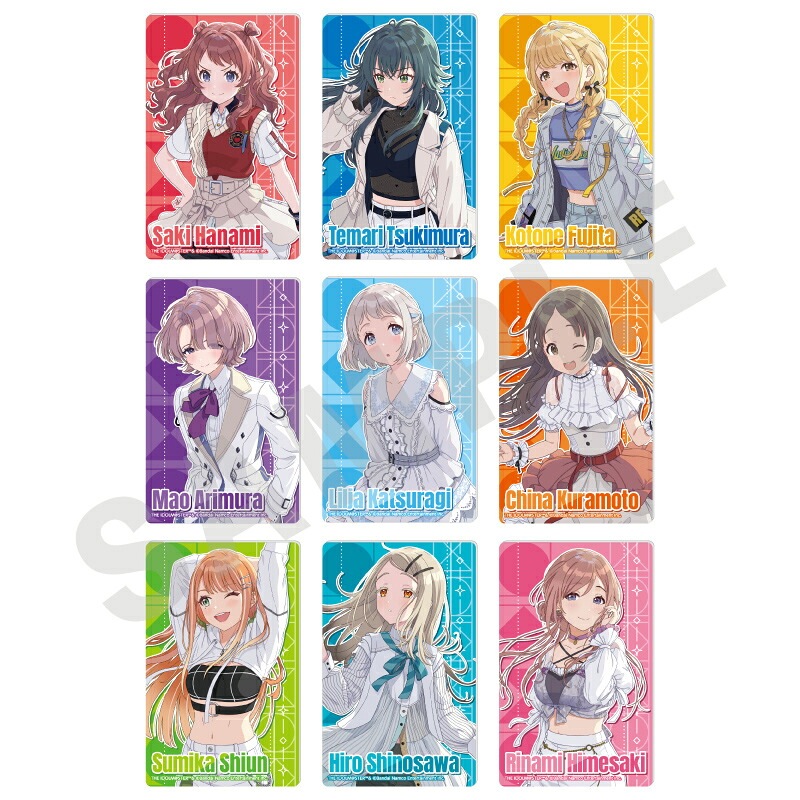 【新品/公式】 学園アイドルマスター_～favorite series～　アクリルカード　【BOX／9個入り】 公式グッズ