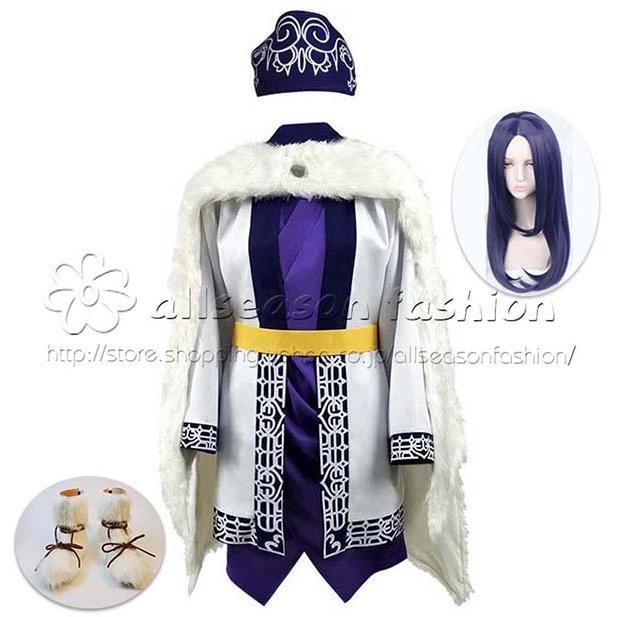 【品質良い 大好評中】ゴールデンカムイ アシリパ コスプレ衣装 靴コスプレ衣装 演出服 アニメ変装 仮装 コスチューム コミケ ハロウィン イベント