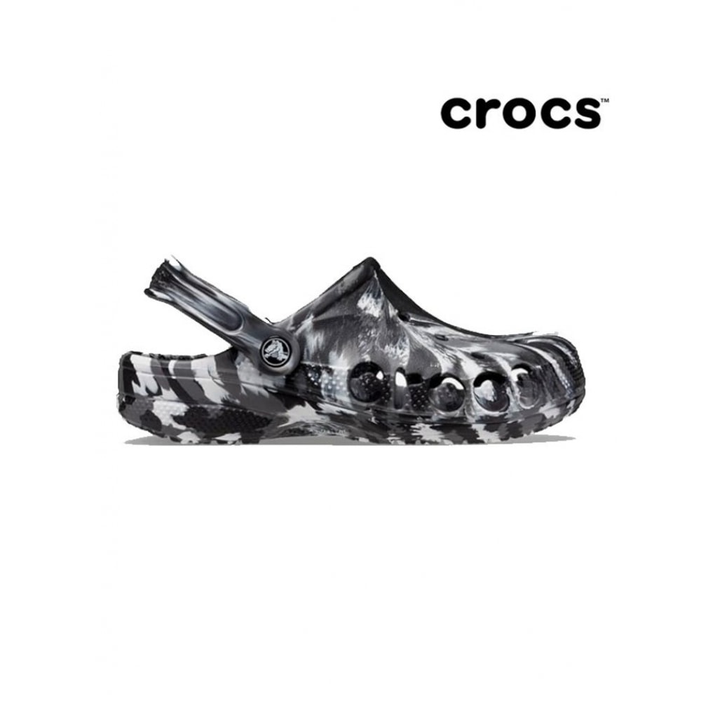 クロックスパブリックバヤマーブルクロッグブラック 206935-066