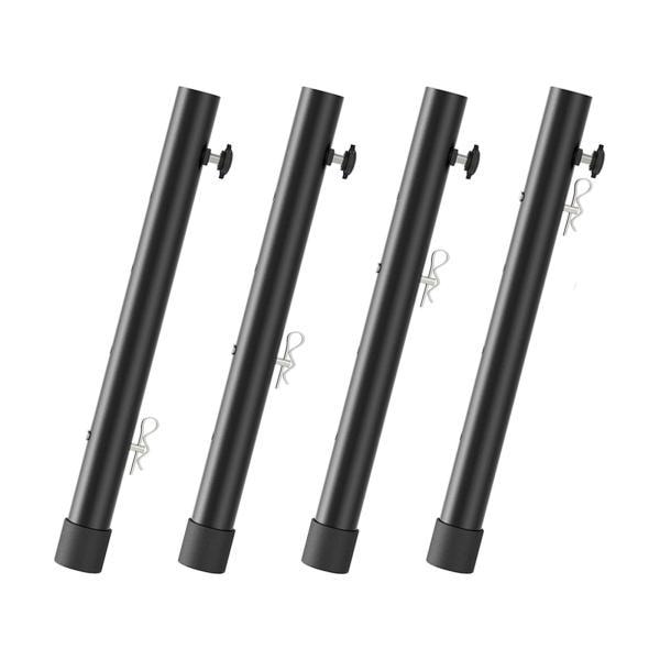 テーブルレッグエクステンダーライザー 折りたたみ式テーブルレッグライザー ストレートベントテーブルレッグ用 調節可能なテーブルレッグ高さエクステンショ