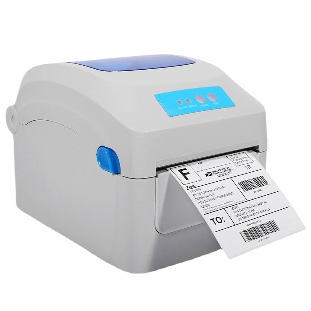 感熱ラベルプリンター サーマルラベルプリンター ラベルライター サーマルシール対応 業務用 ラベル バーコード 印刷最大幅104mm A6サイズ102ｘ152mm物流ラベル適用