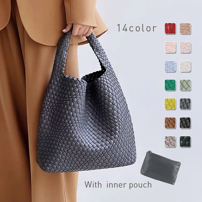 トートバッグ メッシュ 編み込み イントレチャート バッグ レザー ハンドバッグ レディース PUレザー 通勤 通学 a4 大容量 メッシュトートバッグ 軽量 編み込み 手編み おしゃれ メッシュバッ