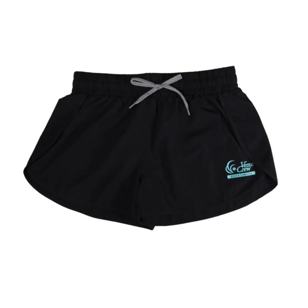 ビーナスクルー ウェア VenusCrew ショートパンツ ブラック×エメラルドグリーン L