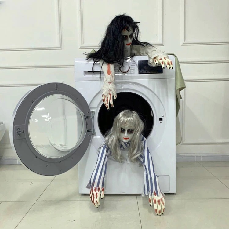 人気 新作 ハロウィン 飾り 電池式 這う 音の出る 少女 動く 怖い 人形 不気味 飾り付け 飾り付け ハロウィン 飾り ゆっくり 這う 動く 少女 人形 不気味 怖い 恐怖 デコレーション 装飾ハロウィン