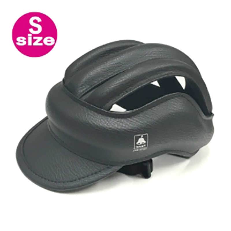 TOP　自転車用ヘルメット ヘッドギア lovell ラベル カスク クイックバックル(Sサイズ/ブラック)　LVCASQQUICKS