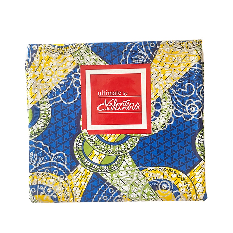 02 約120cm幅 アフリカンワックスプリント生地 キテンゲ コットン100% アフリカンバティック カラフルコットンプリント布 手芸材料 ダンス 舞台 衣装 浴衣 リボン アレンジ 夏小物 ワンピ