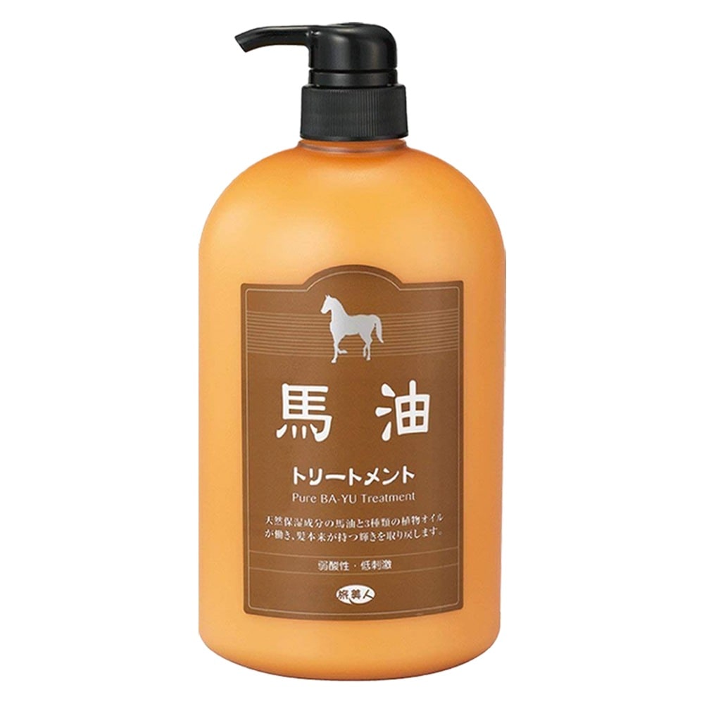 正規販売代理店 定価より10%OFF 馬油トリートメント 1000g 馬油 バユ バーユ トリートメント バユトリートメント 大容量 旅美人