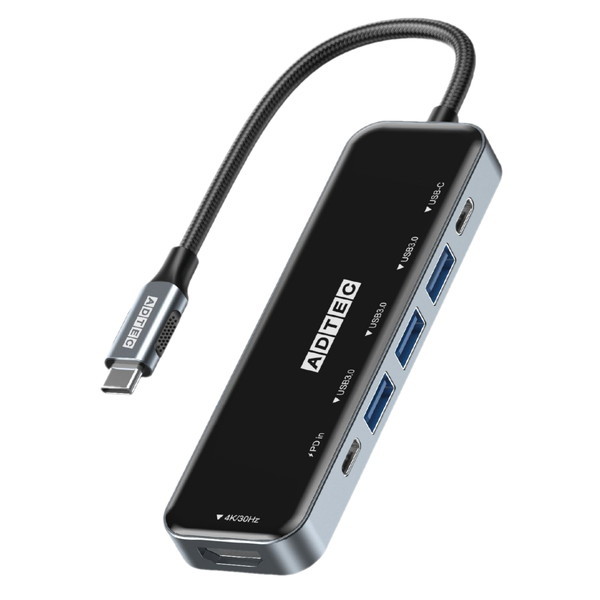 AHUB-VA3CP-4K30 [マルチポートハブ 6in1 USB-C (Type-C Type-A 4K FulHD)]